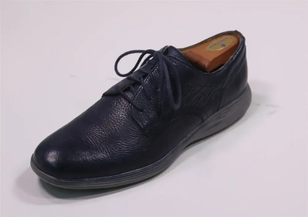 Cole-Haan Mens 2.ZeroGrand Stitchlite Navy Blue Dress Shoes US 10M
